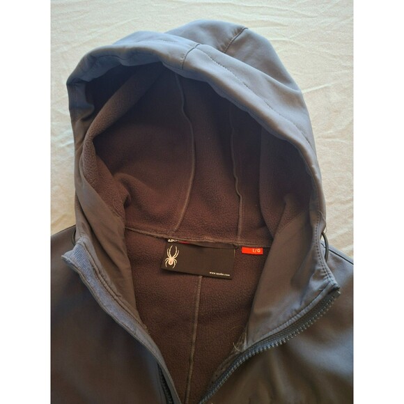 Spyder Grey and Yellow Mens Large Warm Ski Jacket Excellent Condition, L - Picture 7 of 8